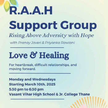 RAAH (Support Group For Rising Above Adversity with Hope) | Image