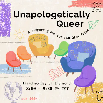 Unapologetically Queer  (Support Group for LGBTQIA++) | Image